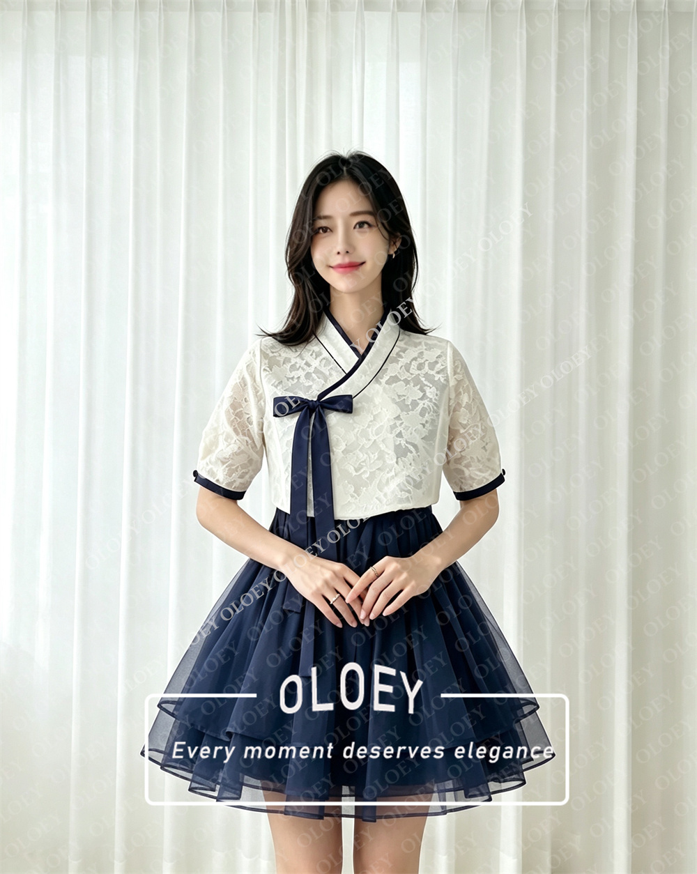 OLOEY Nowoczesny Czarny Krótki – Modern Korean Lifestyle recenzja i cena